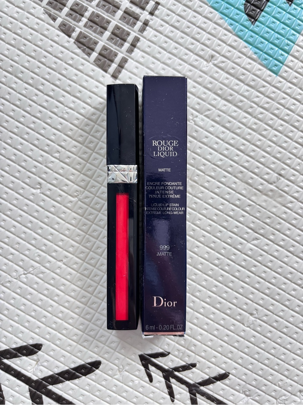 Dior Rouge Dior Liquid – 999 Matte Liquid Lip Stain